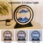 Iluminated Infinite Hourglass adjustable light 3 options